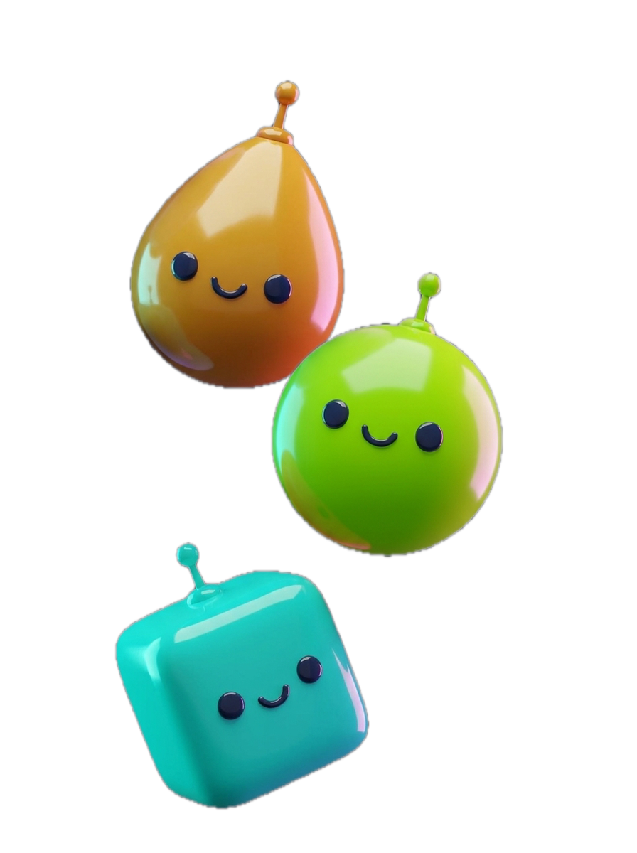Zeki AI Agent Squad Mascots